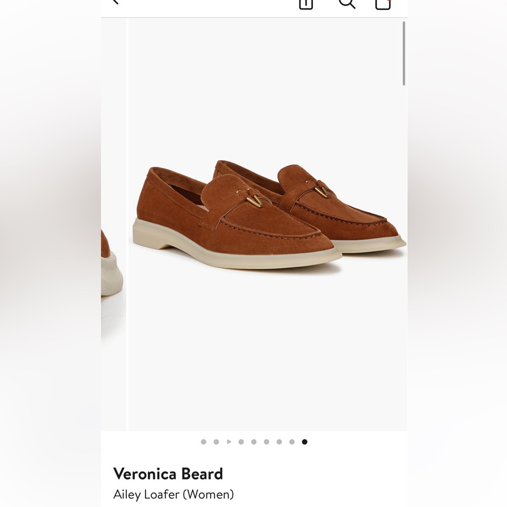 Veronica Beard Ailey Suede Loafer